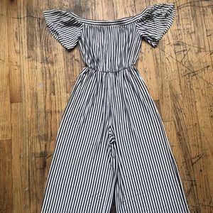 Striped Comfy Bershka Romper